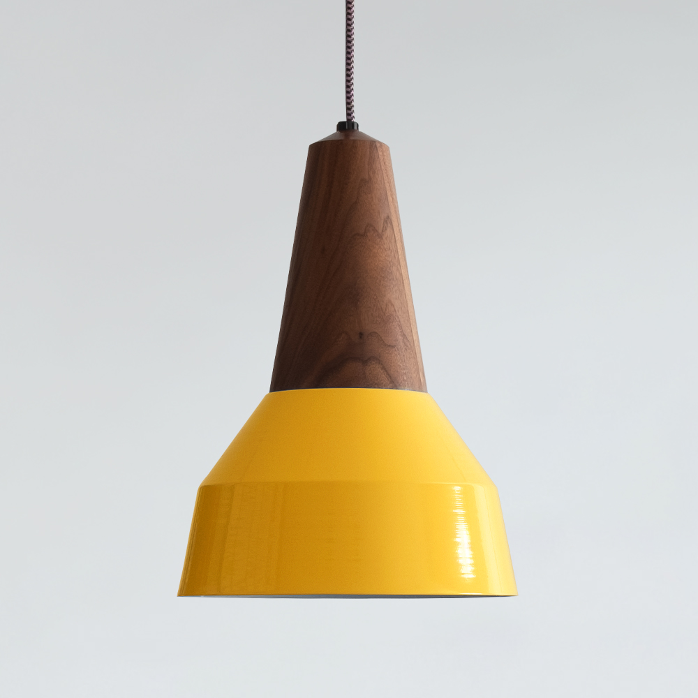 Brunson Wooden Top Cord Pendant Light