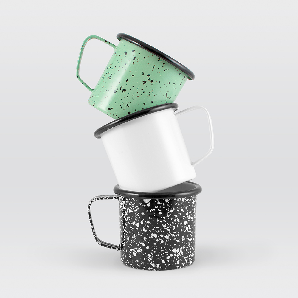 Enamelware Coffee Mug - 8oz