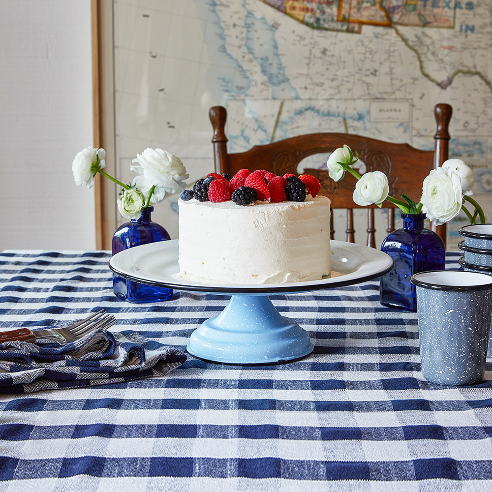 Enamelware Cake Stand