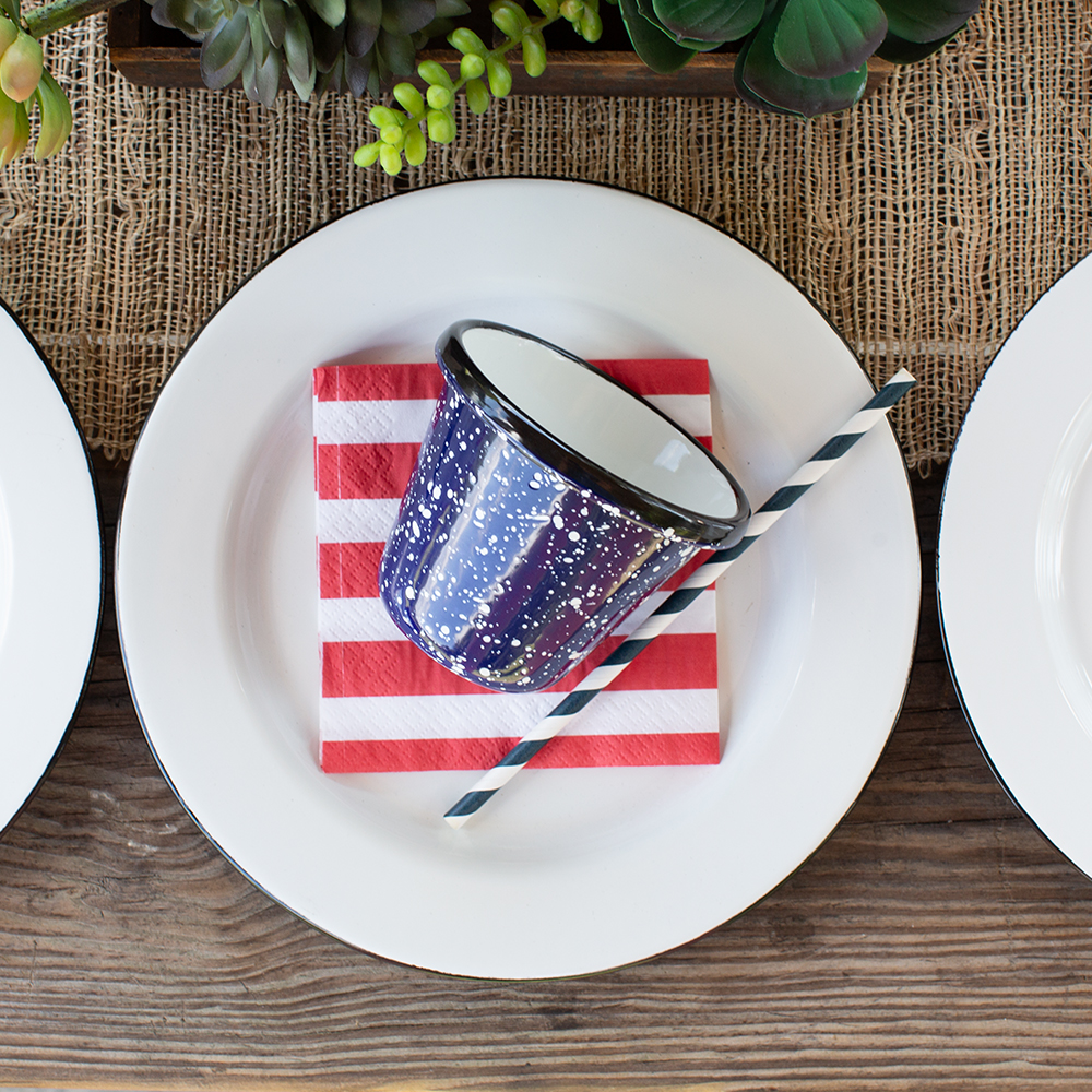 Enamelware Coffee Mug - 8oz