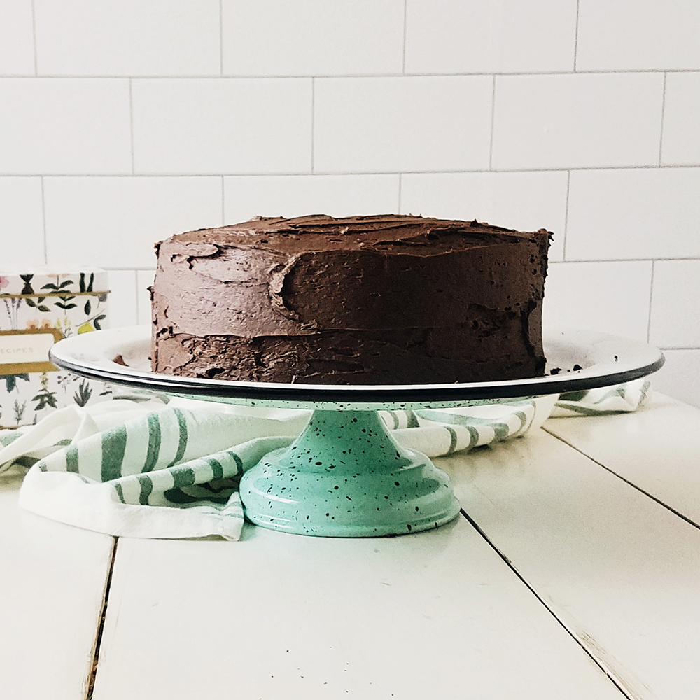 Enamelware Cake Stand
