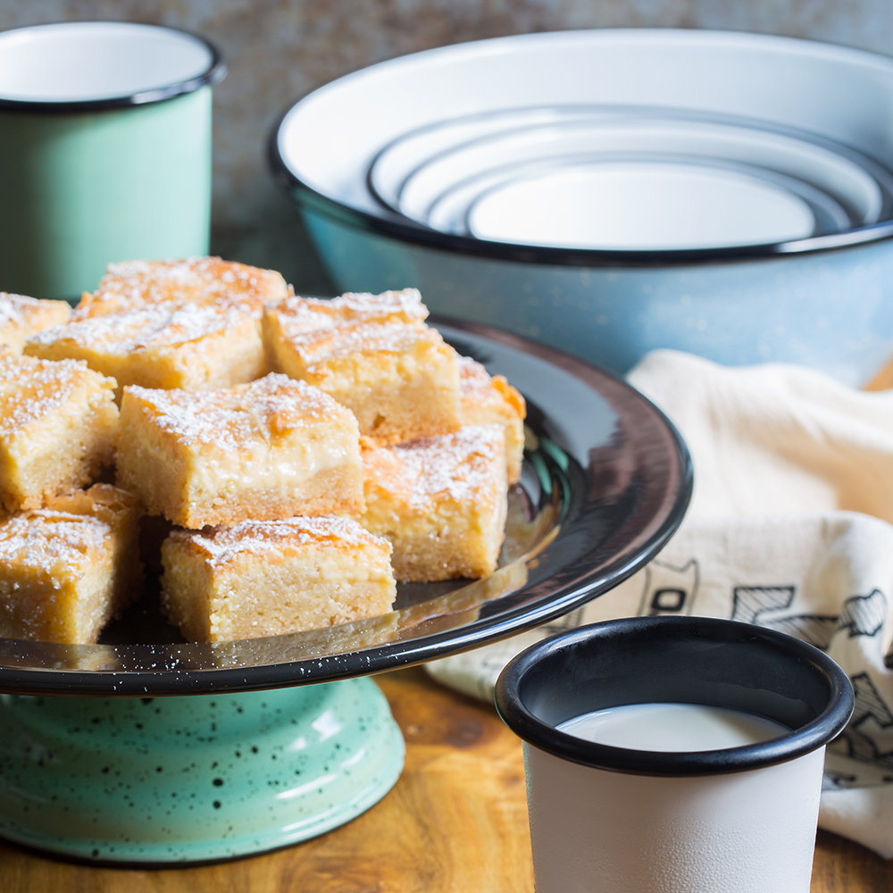 Enamelware Cake Stand