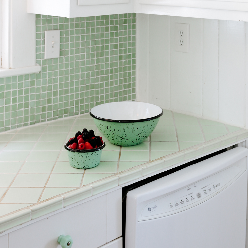 Set of 5 Enamelware Nesting Bowls