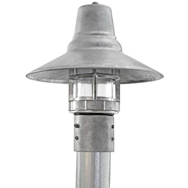 Aero Industrial Guard Post Mount Light, Pole Mounted Lights Outdoor