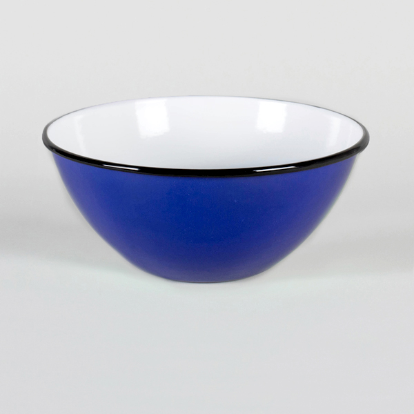 Light Blue Enameled Bowl