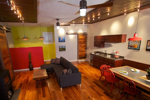 DIY House Crashers Butcher Shop Family Room