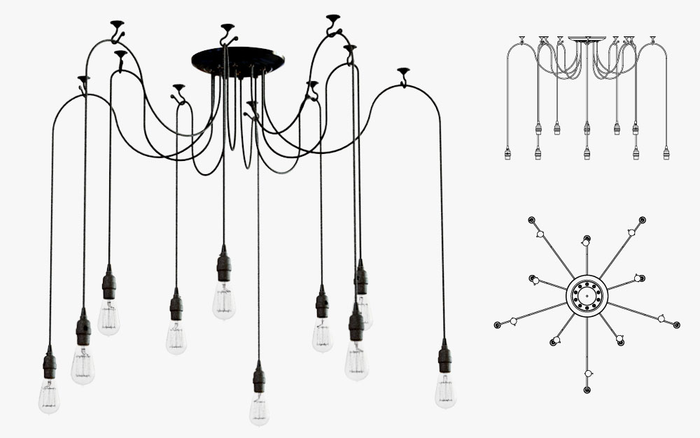 Custom Chandelier 10 