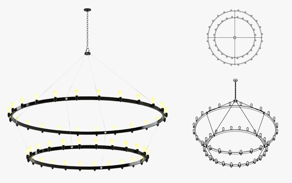 Custom Chandelier 7 