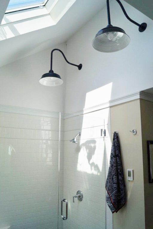 Old Dixie Gooseneck Light Atomic Topless Double Industrial Guard Sconce, Regan Baker Design