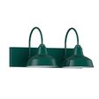 10" Austin 2-Light Vanity Sconce, 300-Dark Green 10" Austin 2-Light Vanity Sconce, 300-Dark Green