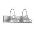 10" Austin 2-Light Vanity Sconce, 975-Galvanized 10" Austin 2-Light Vanity Sconce, 975-Galvanized