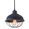 Rounded Iron Cage Bowl Pendant (Light Bulb Not Included) Rounded Iron Cage Bowl Pendant (Light Bulb Not Included)