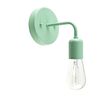 Downtown Minimalist Sconce, 311-Jadite PTMP, 1890 Era 40w Edison-Style Bulb Downtown Minimalist Sconce, 311-Jadite PTMP, 1890 Era 40w Edison-Style Bulb