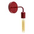 Downtown Minimalist Sconce, 400-Barn Red, Hairpin 30w Edison-Style Bulb Downtown Minimalist Sconce, 400-Barn Red, Hairpin 30w Edison-Style Bulb