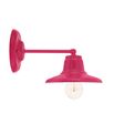 Mini Eclipse Wall Sconce, 490-Magenta, G33 Mini Straight Arm | Shown with Nostalgic Edison Bulb Mini Eclipse Wall Sconce, 490-Magenta, G33 Mini Straight Arm | Shown with Nostalgic Edison Bulb