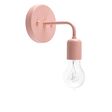 Downtown Minimalist Sconce, 480-Blush Pink, Victorian 25w Edison-Style Bulb Downtown Minimalist Sconce, 480-Blush Pink, Victorian 25w Edison-Style Bulb