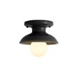 Kao Flush Mount, 100-Black Kao Flush Mount, 100-Black