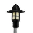 Atomic Industrial Guard Post Mount, 100-Black, HCR-Honey Crackle Glass, Smooth Direct Burial Pole, 975-Galvanized Atomic Industrial Guard Post Mount, 100-Black, HCR-Honey Crackle Glass, Smooth Direct Burial Pole, 975-Galvanized