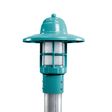 Atomic LED Industrial Guard Post Mount, 390-Teal, CCR-Clear Crackle Glass, Smooth Direct Burial Pole, 975-Galvanized Atomic LED Industrial Guard Post Mount, 390-Teal, CCR-Clear Crackle Glass, Smooth Direct Burial Pole, 975-Galvanized