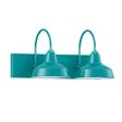 10" Austin 2-Light Vanity Sconce, 390-Teal 10" Austin 2-Light Vanity Sconce, 390-Teal