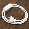 SWH-Standard White Cord with White Switch and Plug SWH-Standard White Cord with White Switch and Plug