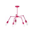 Parson Adjustable Arm Chandelier, 490-Magenta, Nostalgic Edison 1890 Era Bulbs Parson Adjustable Arm Chandelier, 490-Magenta, Nostalgic Edison 1890 Era Bulbs