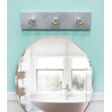 Vanity Strip Light, 3-Light, 975-Galvanized, Nostalgic Edison 1890 Era 40W Bulbs Vanity Strip Light, 3-Light, 975-Galvanized, Nostalgic Edison 1890 Era 40W Bulbs
