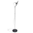 Conoco Floor Lamp, 100-Black, Galvanized Stem, SWH-Standard White Cord, Nostalgic Edison 1890 Era 40W Bulb Conoco Floor Lamp, 100-Black, Galvanized Stem, SWH-Standard White Cord, Nostalgic Edison 1890 Era 40W Bulb