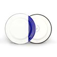 Enamelware Dipped Plates, 750-Cobalt Blue Enamelware Dipped Plates, 750-Cobalt Blue