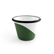 Enamel Dipped Cup, 350-Vintage Green Enamel Dipped Cup, 350-Vintage Green