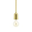Downtown Minimalist Stem Mount Pendant, 997-Raw Brass, Edison-Style Victorian Bulb Downtown Minimalist Stem Mount Pendant, 997-Raw Brass, Edison-Style Victorian Bulb