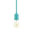 Downtown Minimalist Stem Mount Pendant, 390-Teal, Edison-Style Victorian Bulb Downtown Minimalist Stem Mount Pendant, 390-Teal, Edison-Style Victorian Bulb