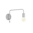 Downtown Swing Arm Sconce, 975-Galvanized, G66 Arm, Nostalgic Edison Style 1890 Era Bulb Downtown Swing Arm Sconce, 975-Galvanized, G66 Arm, Nostalgic Edison Style 1890 Era Bulb