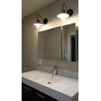 (2) Mini Eclipse Wall Sconces, 100-Black, G48 Mini Gooseneck Arms and Nostalgic Edison-Style 1910 Era Bulbs | Photo Courtesy of Nest Interior Decor (2) Mini Eclipse Wall Sconces, 100-Black, G48 Mini Gooseneck Arms and Nostalgic Edison-Style 1910 Era Bulbs | Photo Courtesy of Nest Interior Decor