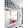 Mini Eclipse Wall Sconce, 975-Galvanized | Courtesy of Anne Nelson Interior Design Mini Eclipse Wall Sconce, 975-Galvanized | Courtesy of Anne Nelson Interior Design