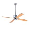 Machine Age Galvanized Ceiling Fan, Maple Blades, No Light Kit Machine Age Galvanized Ceiling Fan, Maple Blades, No Light Kit