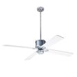 Machine Age Galvanized Ceiling Fan, White Blades, No Light Kit Machine Age Galvanized Ceiling Fan, White Blades, No Light Kit