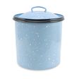 4 Quart Canister, 766-Delphite with White Speckles 4 Quart Canister, 766-Delphite with White Speckles