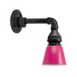 Lafayette SoHo Sconce, 490-Magenta, Mounting in 100-Black Lafayette SoHo Sconce, 490-Magenta, Mounting in 100-Black