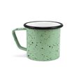 Enamelware Coffee Mug, 365-Jadite with Black Speckles Enamelware Coffee Mug, 365-Jadite with Black Speckles