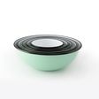 Enamelware Mixing Bowls, 355-Jadite Enamelware Mixing Bowls, 355-Jadite