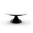 9 ½" Cake Stand, 150-Black with 250-White Top 9 ½" Cake Stand, 150-Black with 250-White Top