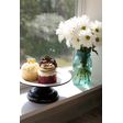 9 ½" Cake Stand, 150-Black, White Top 9 ½" Cake Stand, 150-Black, White Top