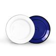 Enamelware Breakfast Plate, 750-Cobalt with White Top Enamelware Breakfast Plate, 750-Cobalt with White Top