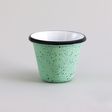 Enamelware Cup, 365-Jadite with Black Speckles Enamelware Cup, 365-Jadite with Black Speckles