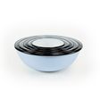 Enamelware Mixing Bowls, 765-Delphite Enamelware Mixing Bowls, 765-Delphite