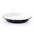 Enamelware Pie Plate, 750-Cobalt, White Interior Enamelware Pie Plate, 750-Cobalt, White Interior