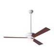 Altus Ceiling Fan, Gloss White, Mahogany Blades, Light Option Altus Ceiling Fan, Gloss White, Mahogany Blades, Light Option