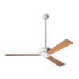 Altus Ceiling Fan, Gloss White, Maple Blades Altus Ceiling Fan, Gloss White, Maple Blades