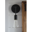 Downtown Minimalist Adjustable Sconce, 105-Textured Black, Nostalgic Edison 1890 Era Bulb | Courtesy of Christina's Adventures Downtown Minimalist Adjustable Sconce, 105-Textured Black, Nostalgic Edison 1890 Era Bulb | Courtesy of Christina's Adventures